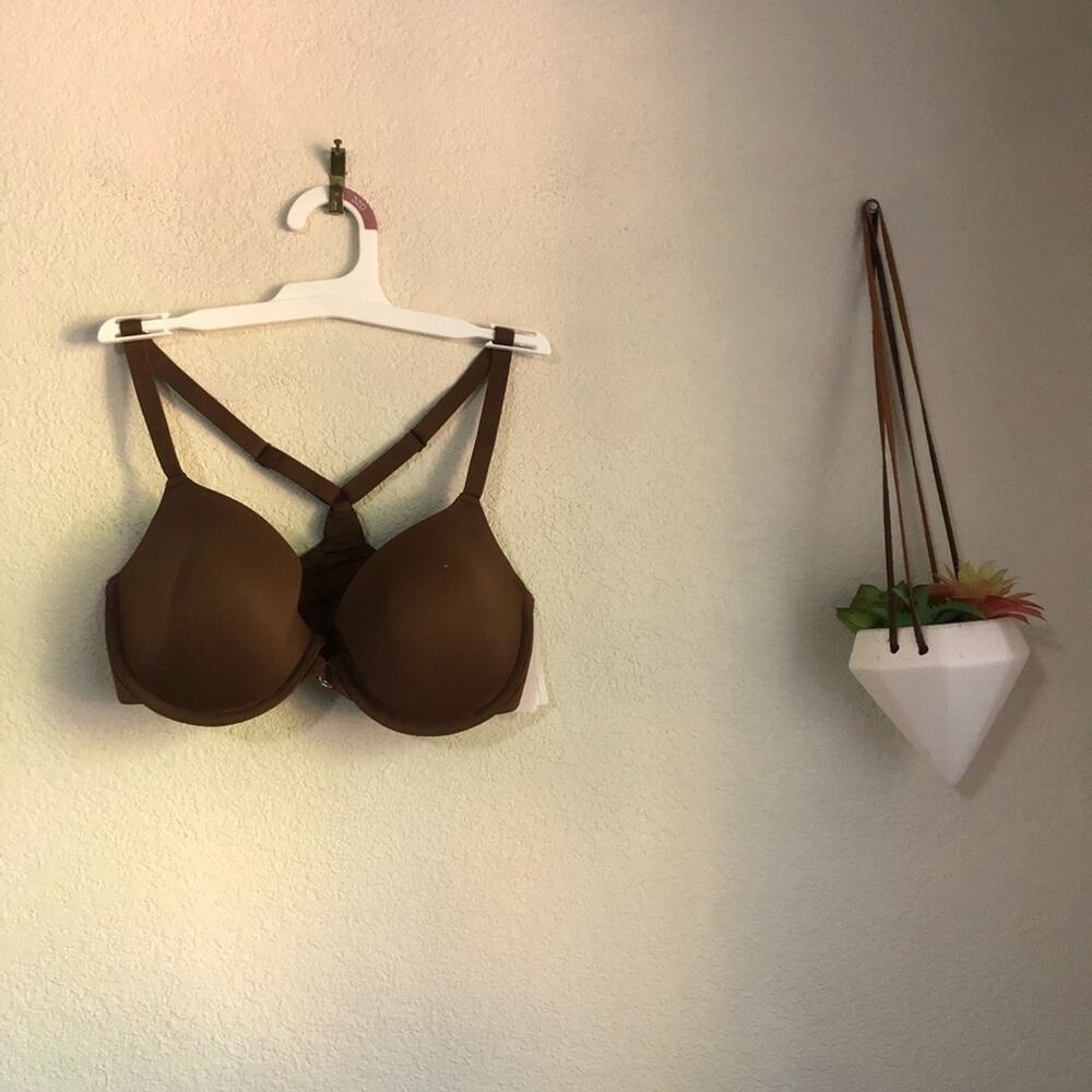 NWT Auden | Target The Ace brown front clasp bra NEW 32D